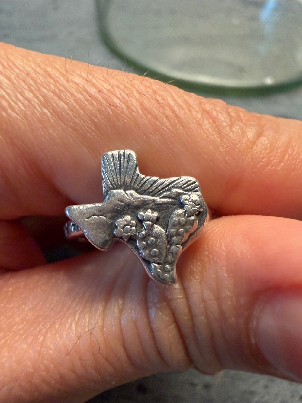 James Avery Silver Texas Ring - Retired